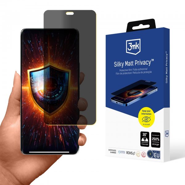 3mk Honor Magic 7 Lite Skärmskydd Silky Matt Privacy