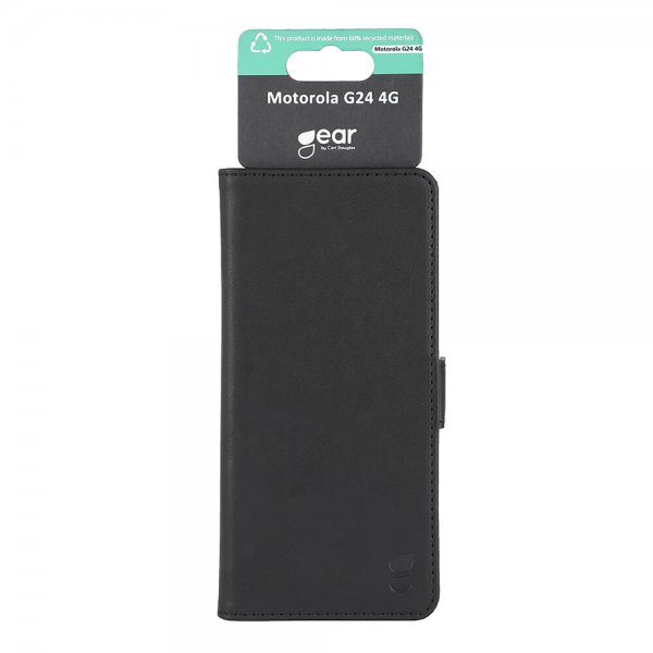 Gear Motorola Moto G24 Power Fodral 3 Kortfack Svart
