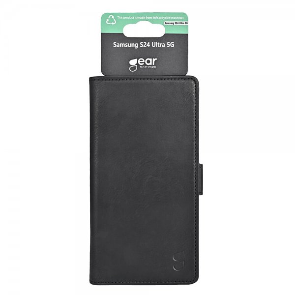 Gear Samsung Galaxy S24 Ultra Fodral 3 Kortfack Svart
