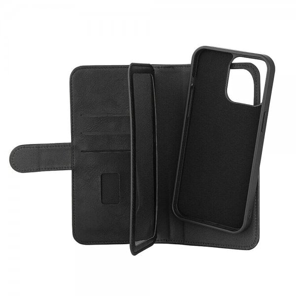 Gear iPhone 15 Pro Max Fodral 7 Kortfack Löstagbart Skal MagSeries Svart