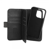 Gear iPhone 15 Pro Fodral 7 Kortfack Löstagbart Skal MagSeries Svart
