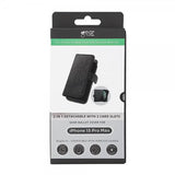 Gear iPhone 15 Pro Max Fodral 3 Kortfack Löstagbart Skal MagSeries Svart
