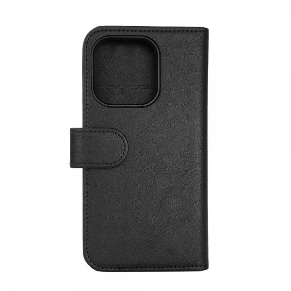 Gear iPhone 15 Pro Fodral 3 Kortfack Löstagbart Skal MagSeries Svart