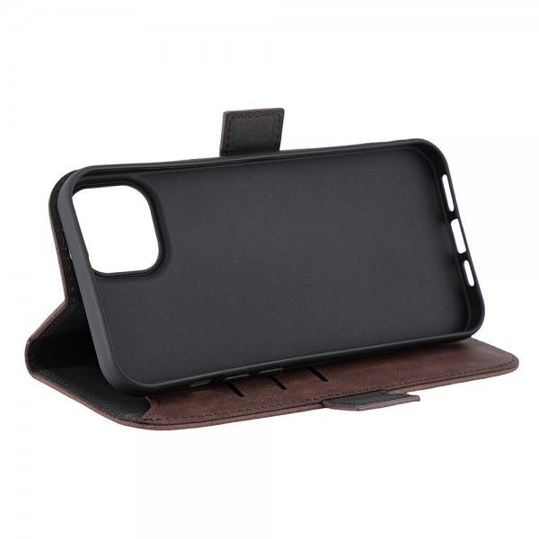 Gear iPhone 15 Plus Fodral 3 Kortfack MagSeries Brun