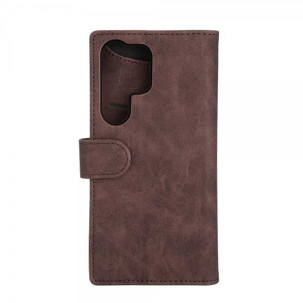 Gear Samsung Galaxy S23 Ultra Fodral med Kortfack Brun