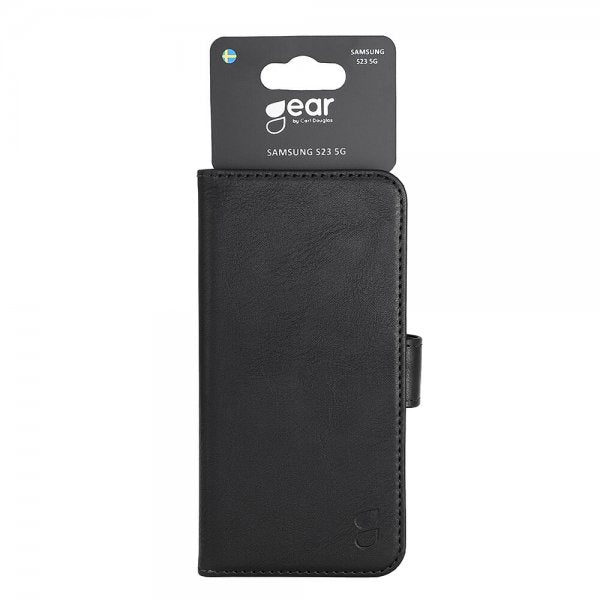 Gear Samsung Galaxy S23 Fodral med Kortfack Svart