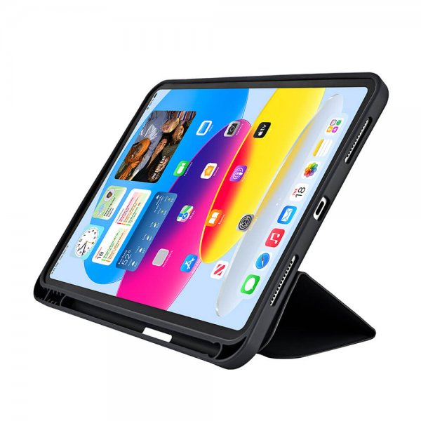 Gear iPad 10.9 (gen 10)/iPad 11 (A16) Fodral Pennhållare Svart