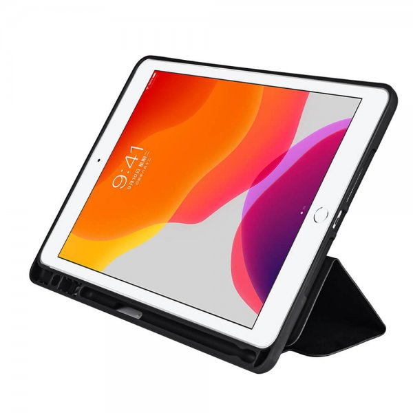 Gear iPad 10.2 (gen 7/8/9) Fodral Trifold Stand Folio Svart
