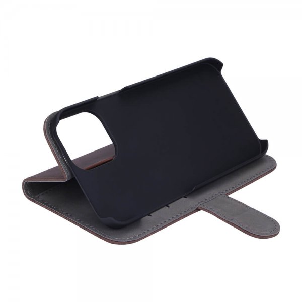 Gear iPhone 12 Pro Max Fodral Mobile Wallet Nubuck Brun