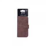 Gear iPhone 12 Mini Fodral Mobile Wallet Nubuck Brun