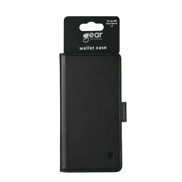 Gear Sony Xperia L3 Fodral 3 Kortfack Svart