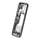 Mittenram med smådelar för iPhone 15 Pro - Svart Titan OEM
