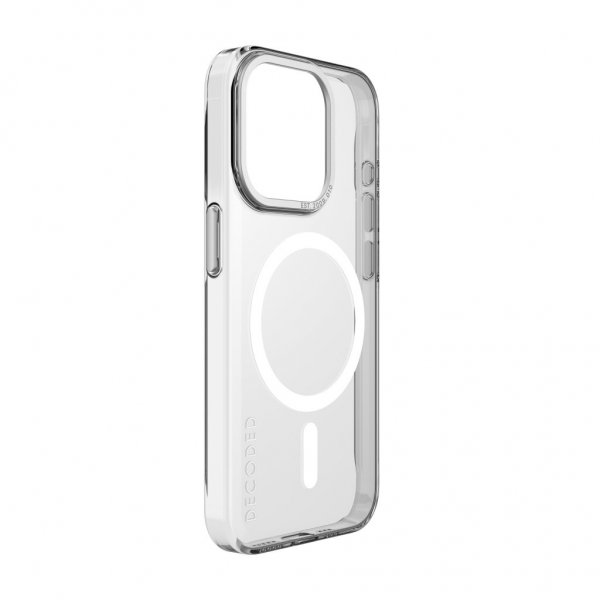 Decoded iPhone 15 Pro Skal Recycled Plastic Clear Case Transparent
