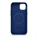 Decoded iPhone 14 Plus Skal Silicone Backcover Navy Peony