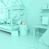Mobility on Board Väckarklocka med Nattlampa Billy Clock Rosa