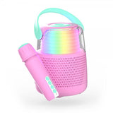 Mobility on Board Högtalare Karaoke Kit LED Rosa