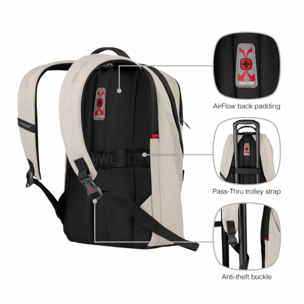 Wenger MX Light 16" Datorryggsäck Sand