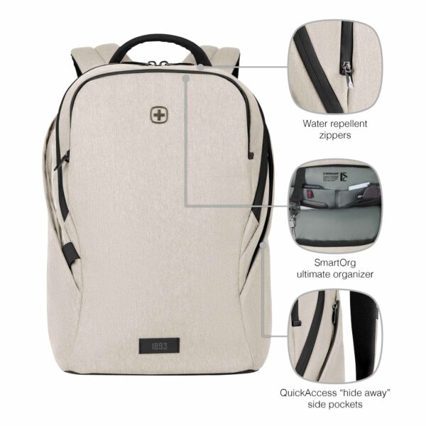 Wenger MX Light 16" Datorryggsäck Sand