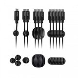 desire2 Kabelclips Tidy 10pack Svart