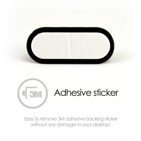 desire2 Kabelclips Tidy 10pack Svart