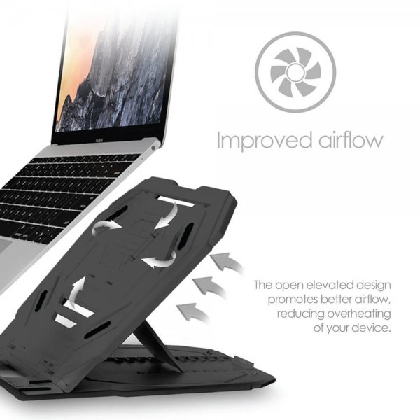 desire2 2-i-1 Portabelt Laptopställ Roterbart