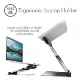 desire2 Laptopställ Supreme Sit-Stand Aluminium