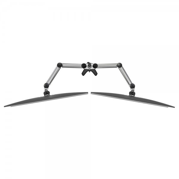 desire2 Monitor Arm Duo Aluminium
