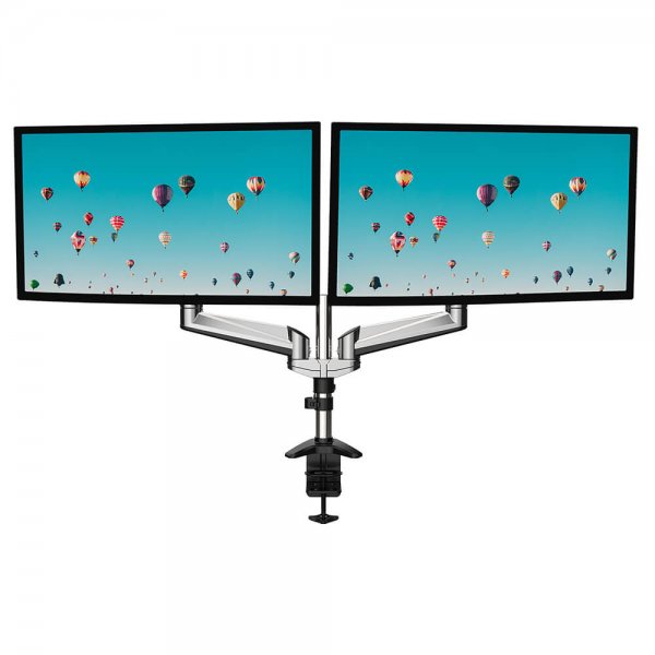 desire2 Monitor Arm Duo Aluminium