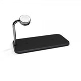 Zens Dual+Watch Aluminium Wireless Charger Svart