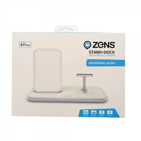 Zens Stand/Dock Aluminium Wireless Charger
