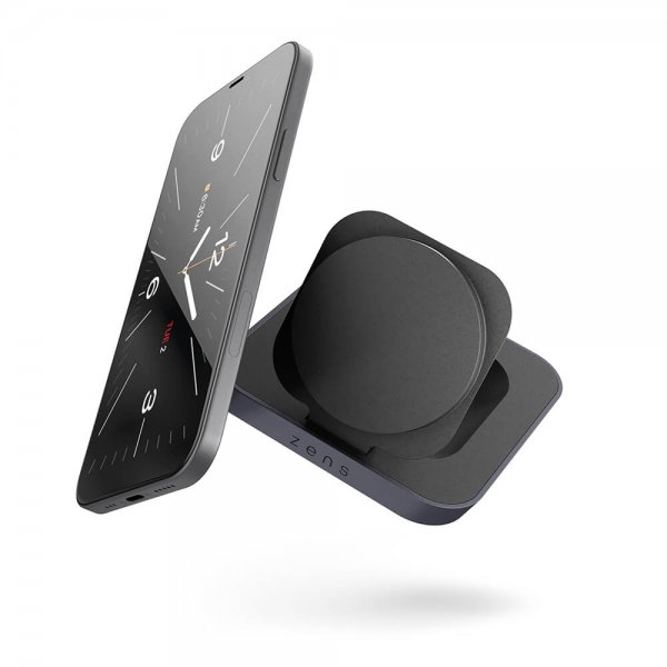 Zens Trådlös Laddare Magnetic Nightstand Charger MagSafe Svart