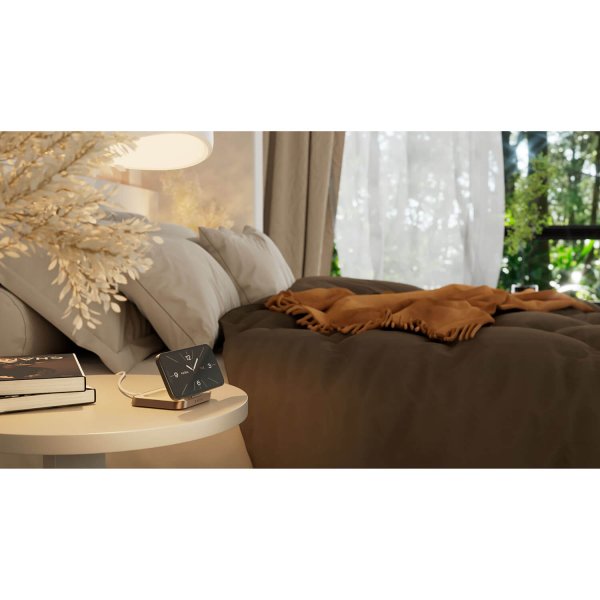 Zens Trådlös Laddare Magnetic Nightstand Charger MagSafe Copper