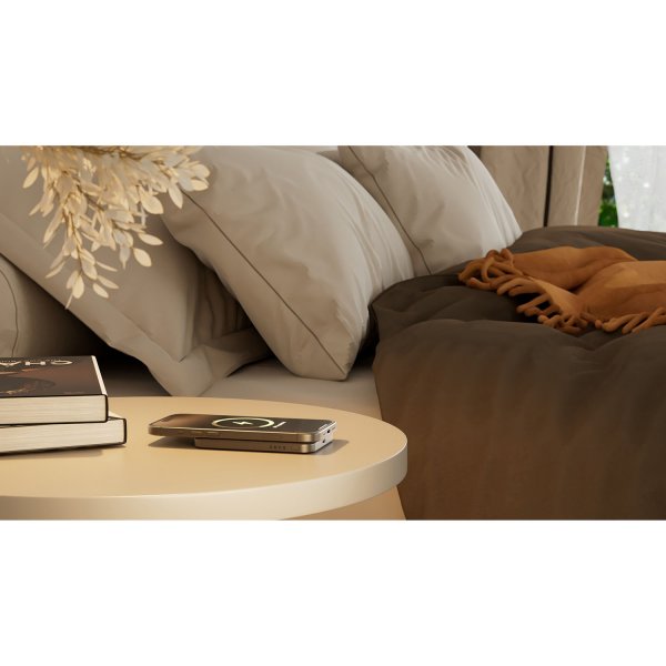 Zens Powerbank Pro 1 Slim 5000 mAh Qi2 MagSafe Svart