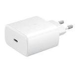 Samsung Original Väggladdare 45W med USB-C till USB-C-kabel Vit