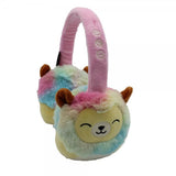 Squishmallows Hörlurar Plush Bluetooth Headphones Leonard the Lion