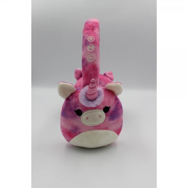 Squishmallows Hörlurar Plush Bluetooth Headphones Lola the Unicorn