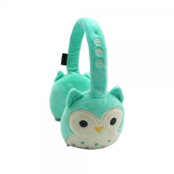 Squishmallows Hörlurar Plush Bluetooth Headphones Winston the Owl