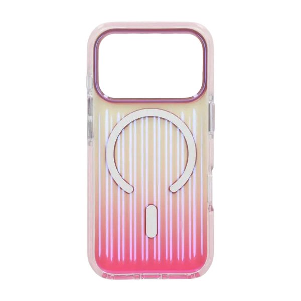 iPhone 17 Pro Skal Korrugerad MagSafe Rosa