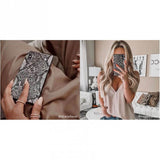 iDecoz iPhone 11 Skal Square Case Python