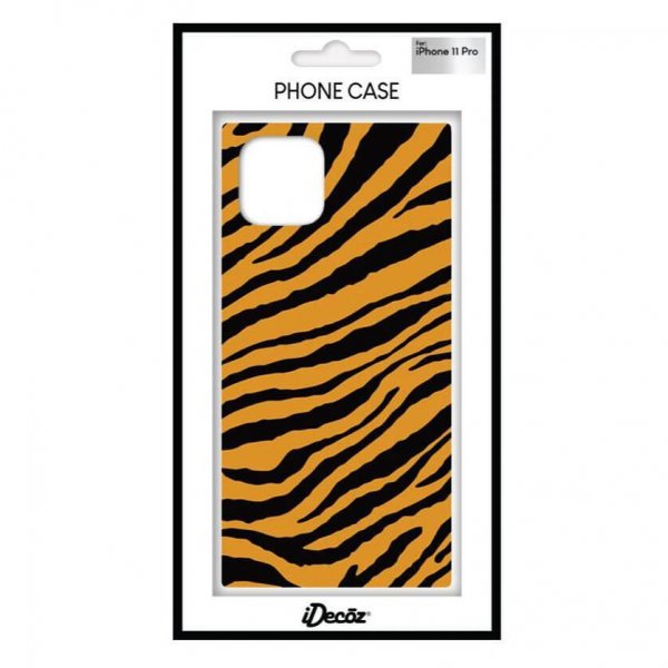 iDecoz iPhone 11 Pro Skal Square Case Tiger