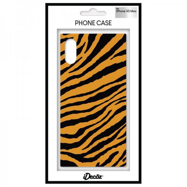 iDecoz iPhone Xs Max Skal Square Case Tiger