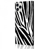 iDecoz iPhone 11 Pro Skal Square Case Zebra