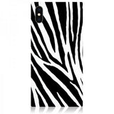 iDecoz iPhone Xs Max Skal Square Case Zebra