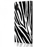 iDecoz iPhone X/Xs Skal Square Case Zebra