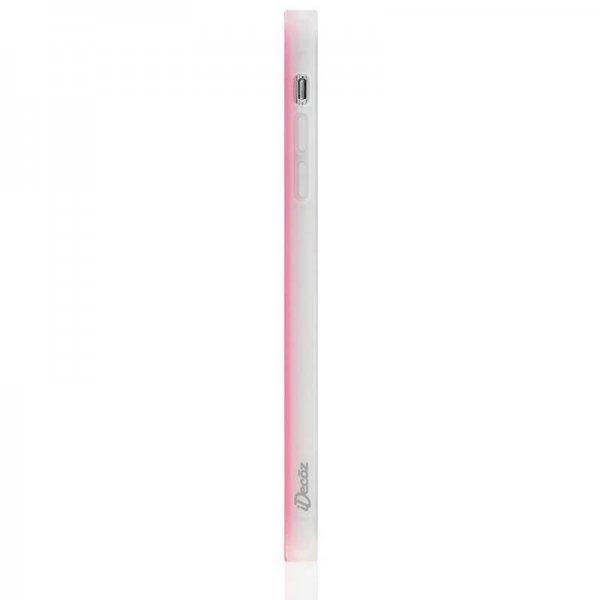 iDecoz iPhone X/Xs Skal Square Case Neon Rosa