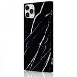 iDecoz iPhone 11 Pro Skal Square Case Marble Svart