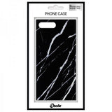 iDecoz iPhone 7 Plus/iPhone 8 Plus Skal Square Case Marble Svart