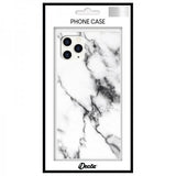 iDecoz iPhone 11 Pro Max Skal Square Case Marble Vit