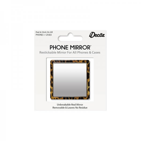 iDecoz Mobilspegel Phone Mirror Leopard