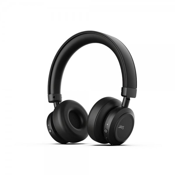 Jays Hörlurar q-Seven Combo Wireless ANC On-Ear Svart